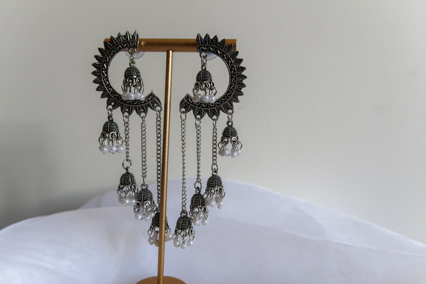 Crescent Drop Earrings