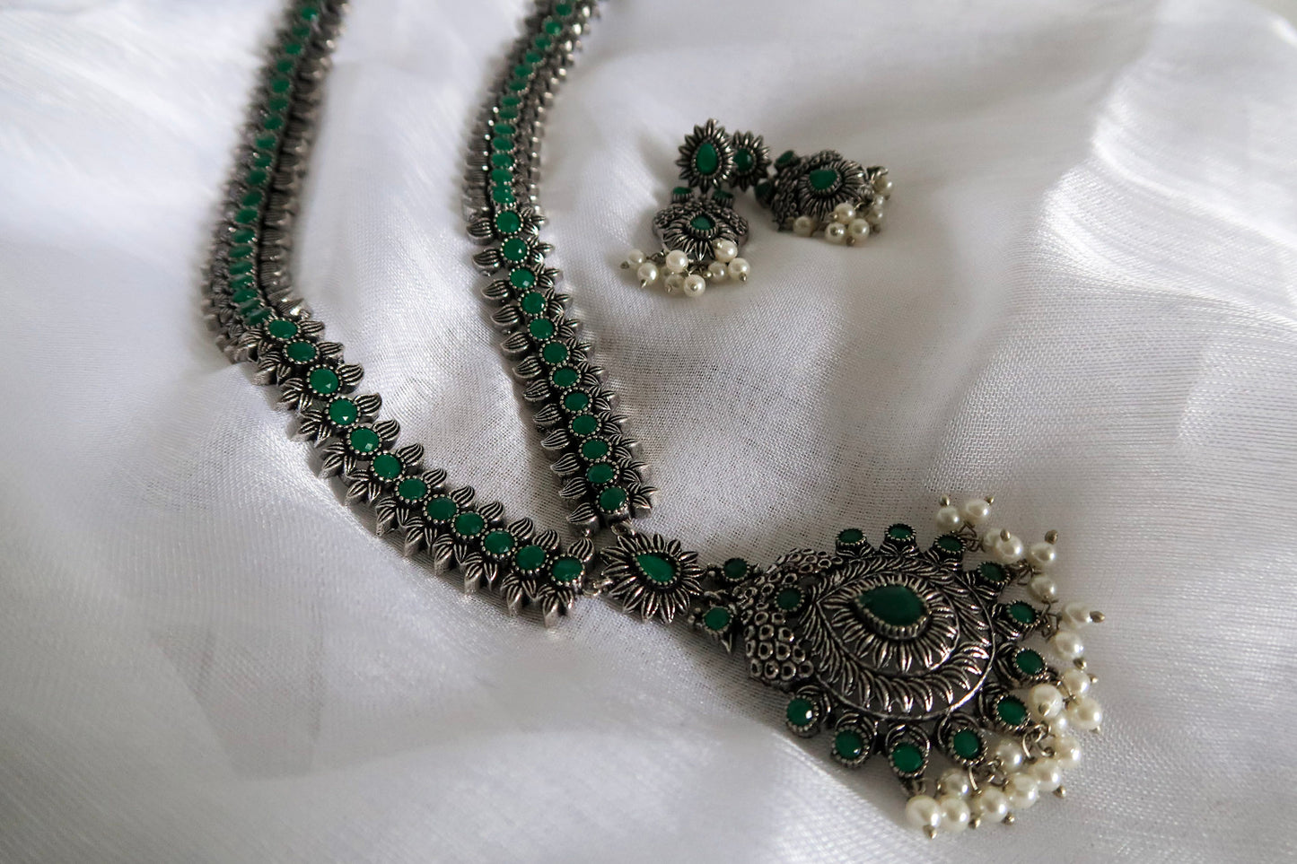 Oxidized Green Long Set